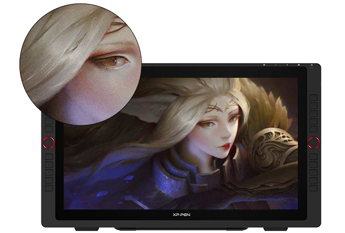 XP-Pen Artist 22R Pro drawing tablet with FHD 1920 X 1080 Resolution
