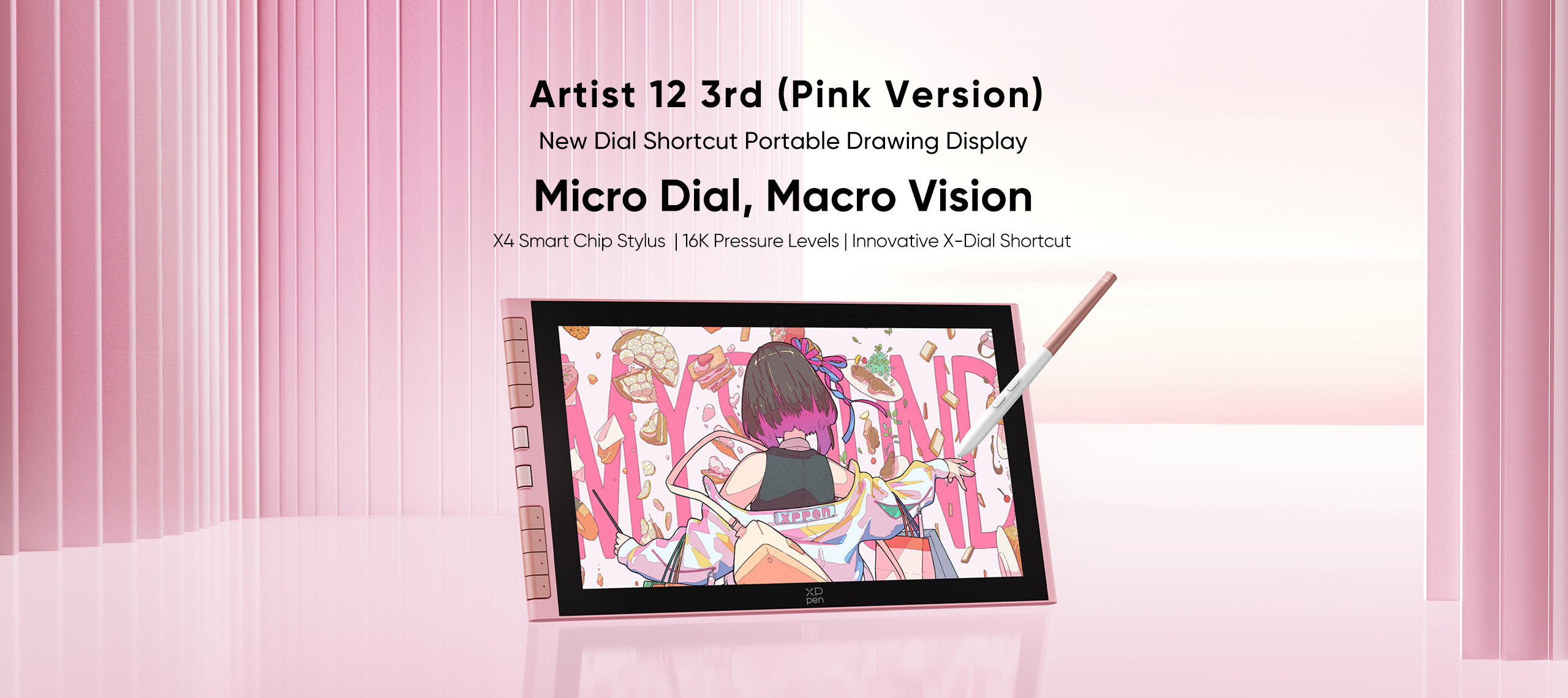 Artist 12 3rd (Pink Version)产品banner