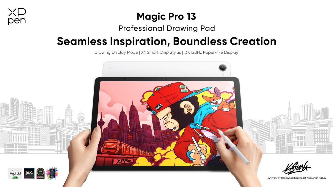 XPPen Magic Pro 13: The Best Standalone Professional Drawing  Pad