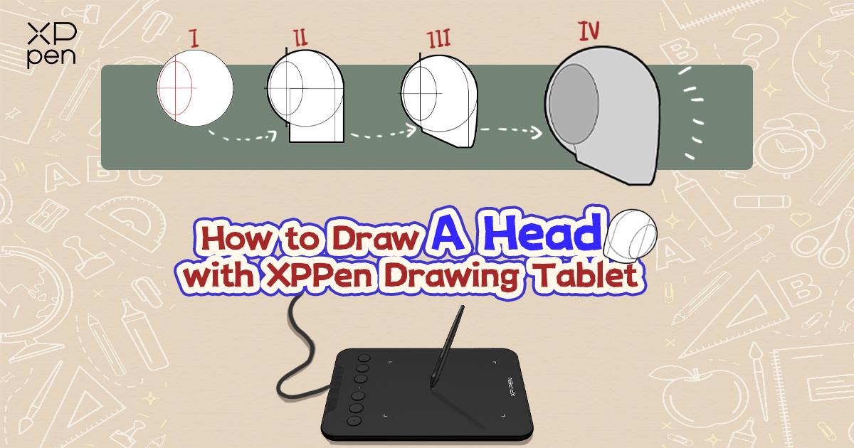 How to Draw a Human Head step by step