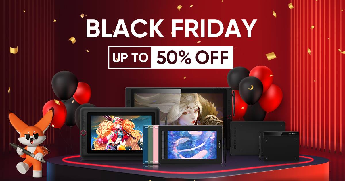 xppen drawing tablet black friday sale