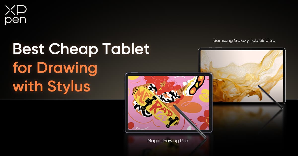 tablet for drawing with stylus