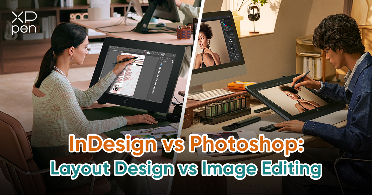 indesign vs photoshop