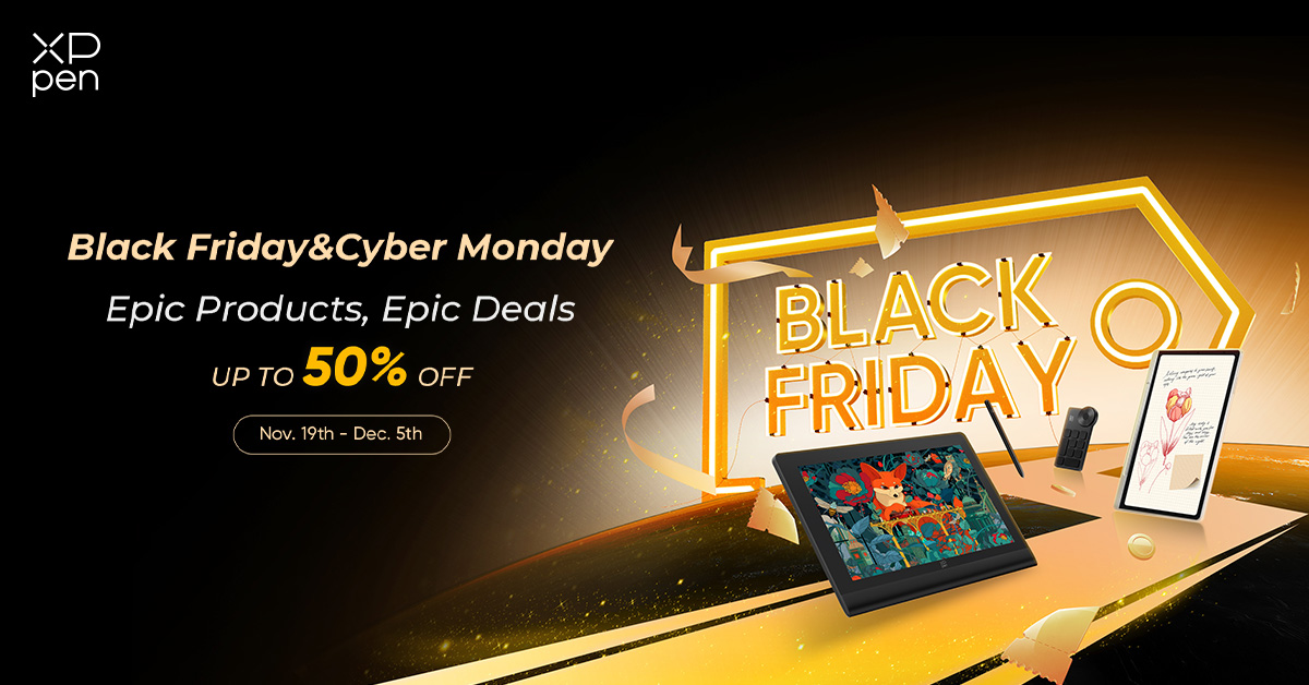 xppen drawing tablet black friday sale
