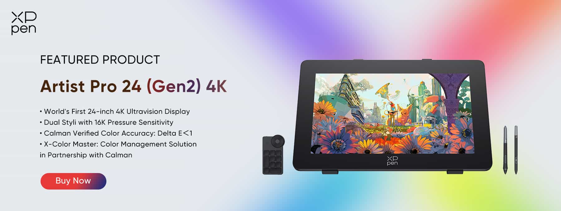 XPPen Artist Pro 24 (Gen 2) 4K XPPen Artist Pro 24 (Gen 2) 4K