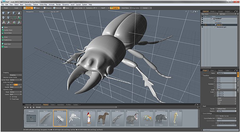 Modo 3D Modeling Software