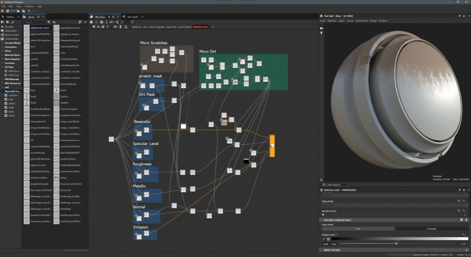 Substance Designer 3D Modeling Software