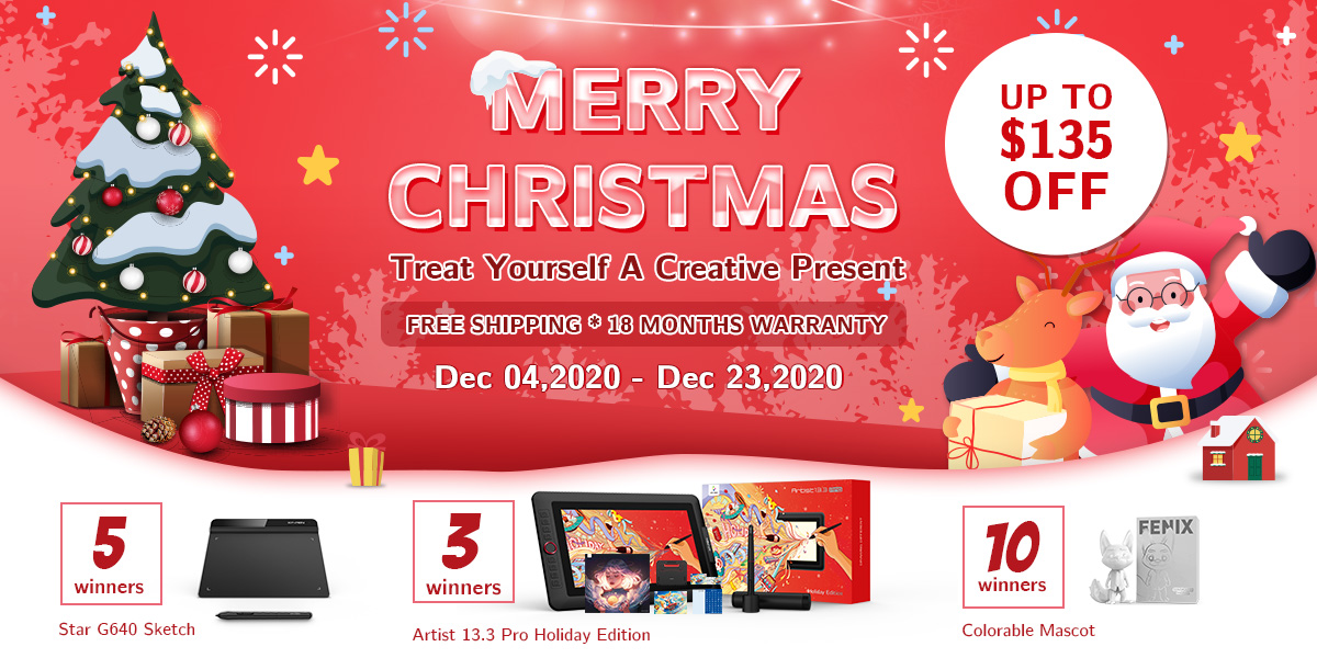 Save 30 Off On Xp Pen Graphics Drawing Tablets Christmas Deals And Sales 21 Xp Pen
