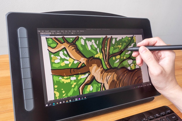 XP-Pen Artist 12 2nd Gen drawing tablet with display