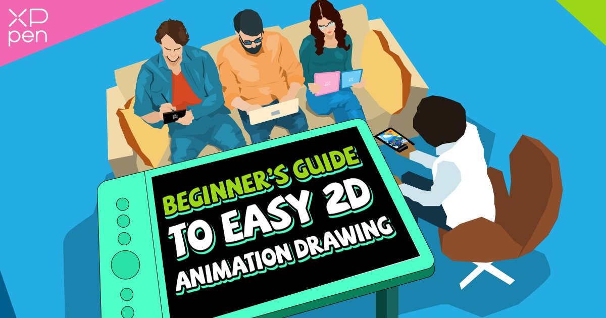 beginner's guide to easy 2D animation drawing