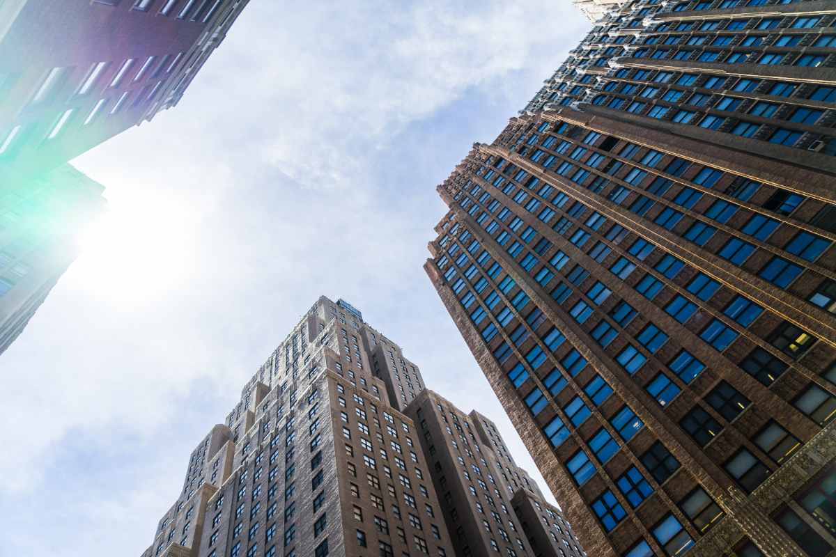 looking up view