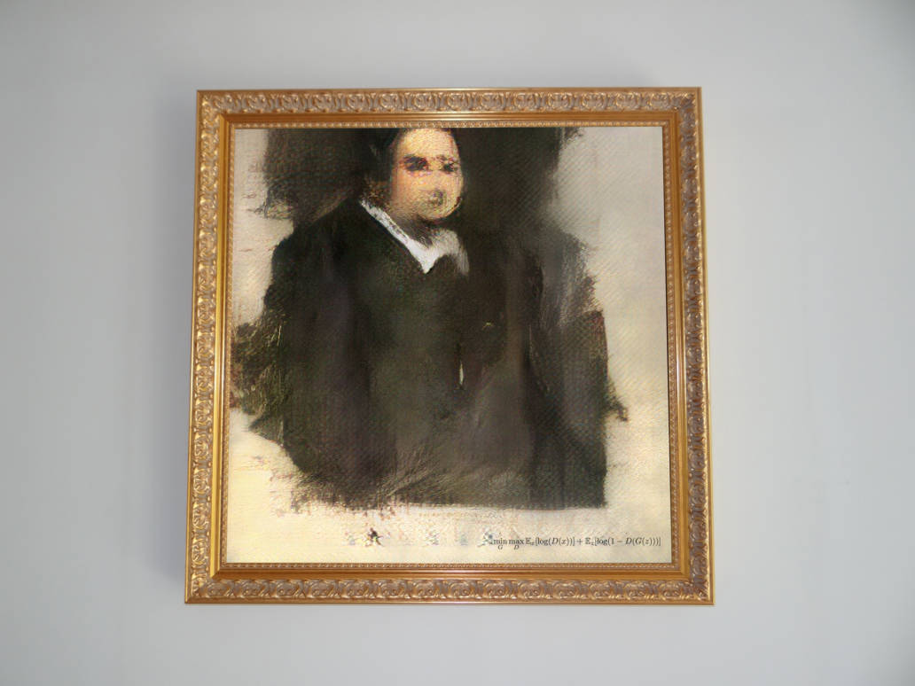 portrait of edmond belamy portrait of edmond belamy