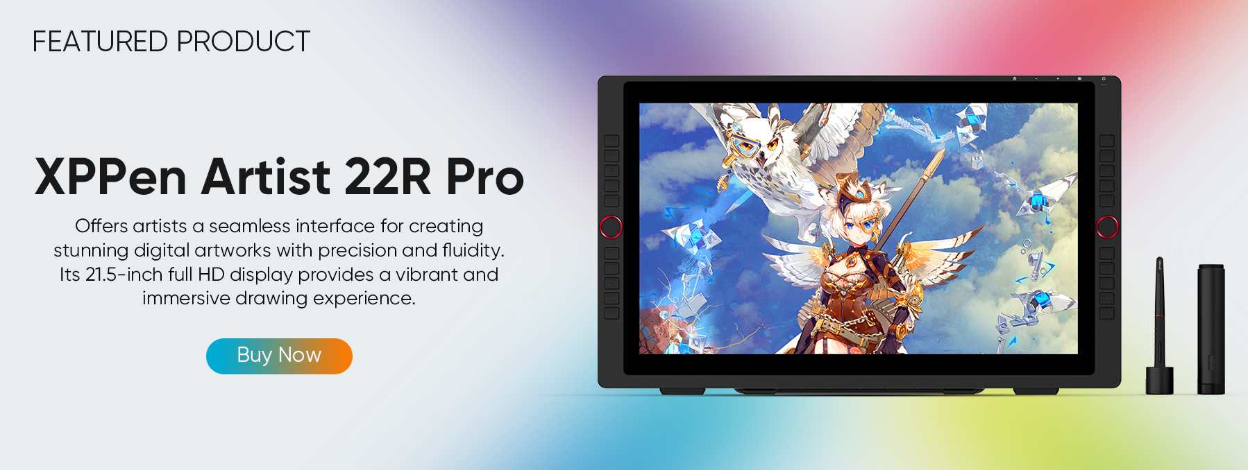 XPPen artist 22r pro tablet