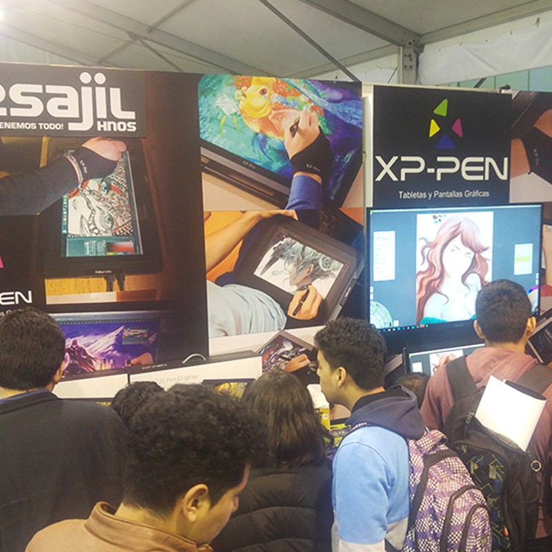 XPPen in Peru 2017 Digital,Graphic, and Advertising Industry Fair