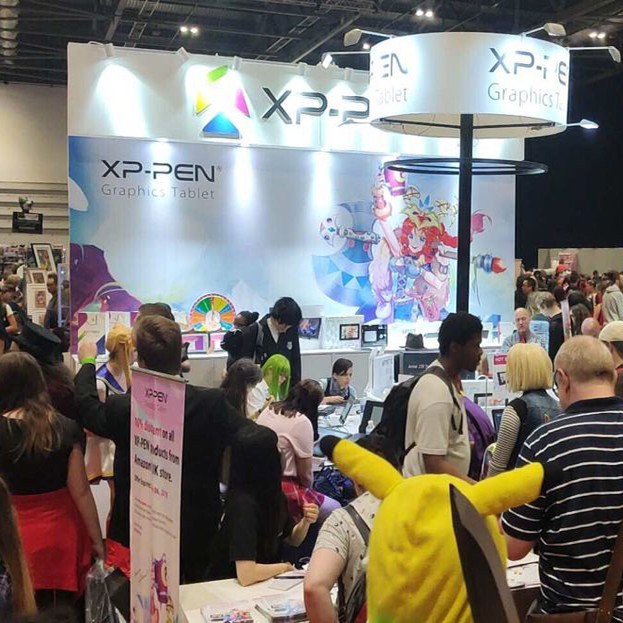 XPPen at MCM LONDON COMIC CON 2019