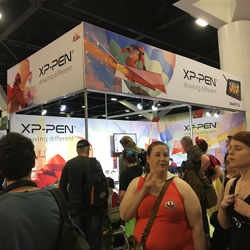 XP-Pen in OZ Comic Con 2018