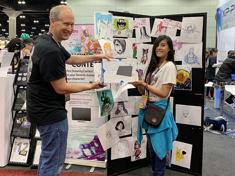 XPPen in Anime Expo 2019