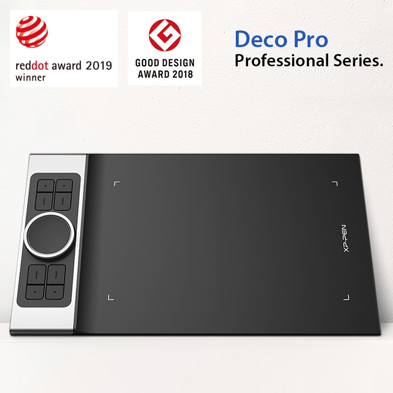 XPPen Deco Pro vence o prêmio Red Dot Design de 2019!