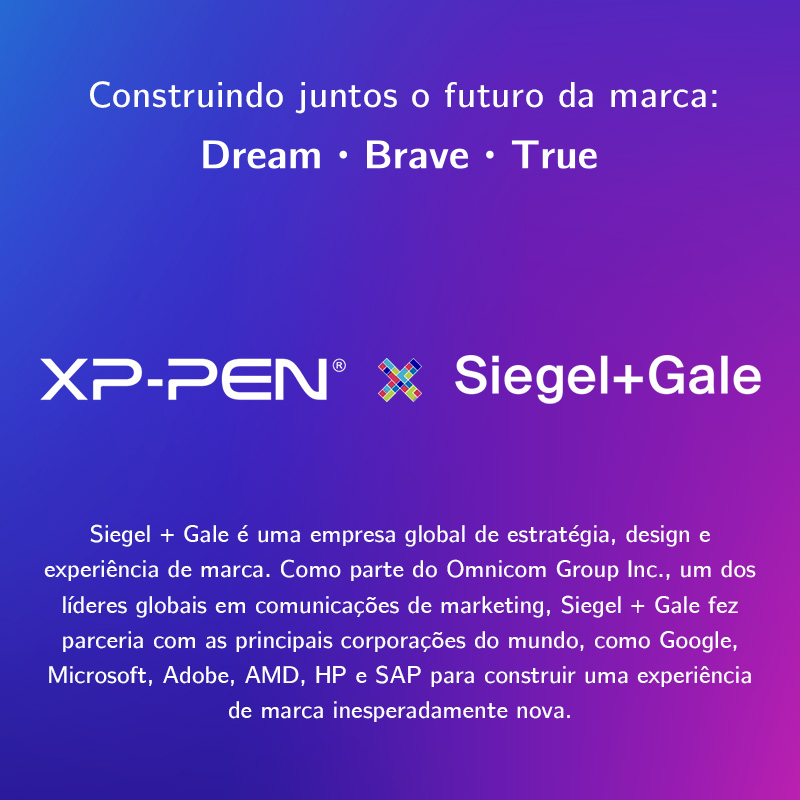 XPPen cooperate with Siegel+Gale to start a brand renewal