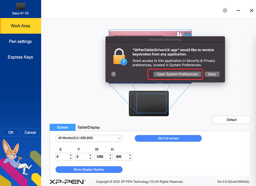 How to install XPPen New UI driver on Catalina (10.15) XPPen