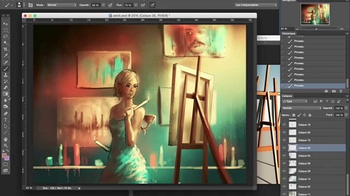 Adobe Photoshop CC for digital painting