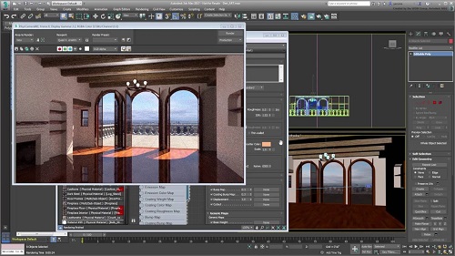 Autodesk 3DS Max for architecture rendering