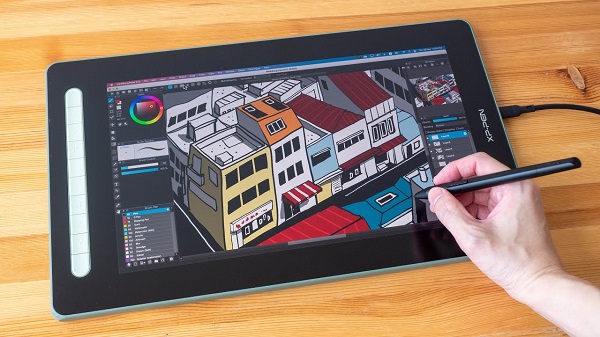 XPPen Artist 16 (2nd generation) display drawing tablet for architecture