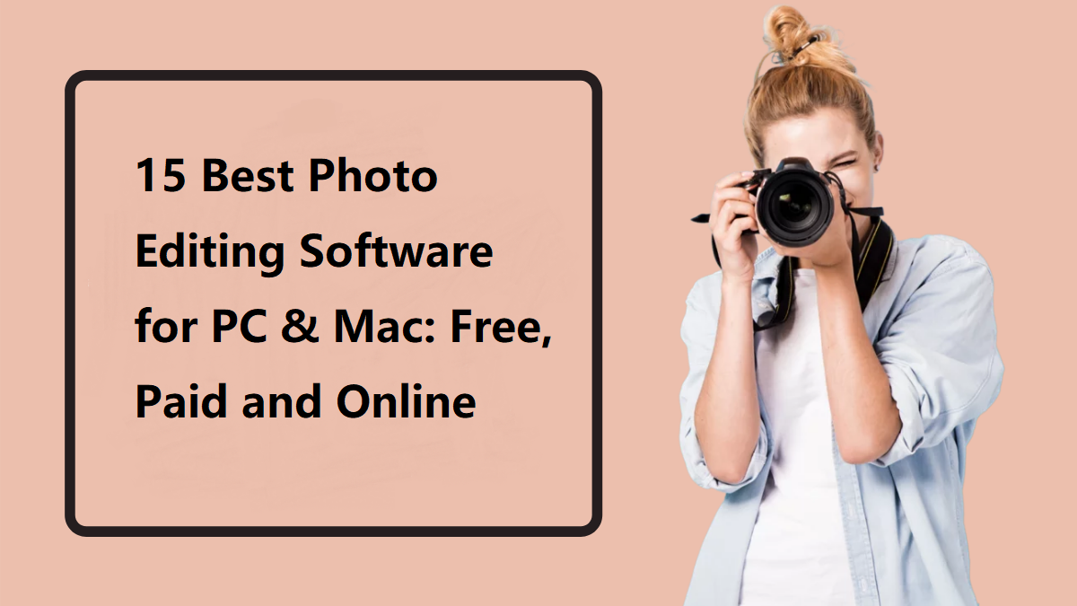 best photo editing software pc