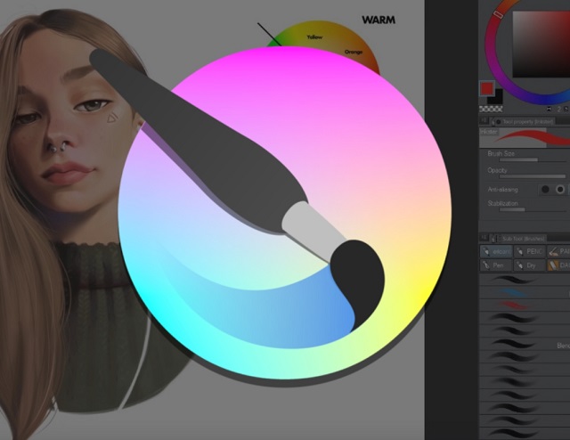 krita for digital painting, sketching, illustration and animation