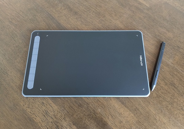 XPPen Deco LW bluetooth drawing tablet for Inkscape