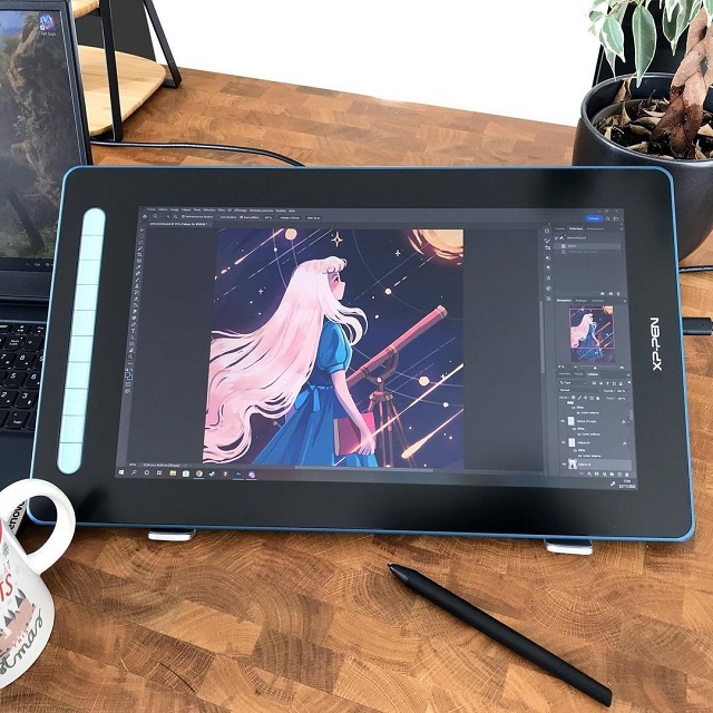 Drawing Tablet for Digital Painting in Paint Tool SAI