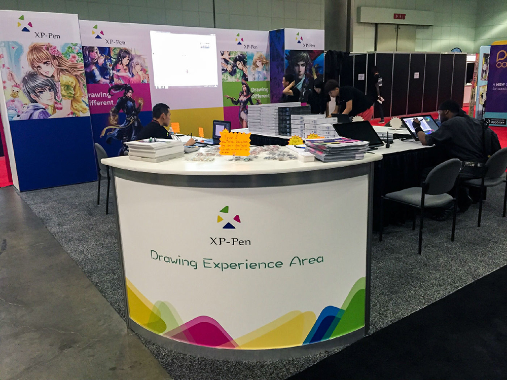 XPPen in Anime Expo 2019