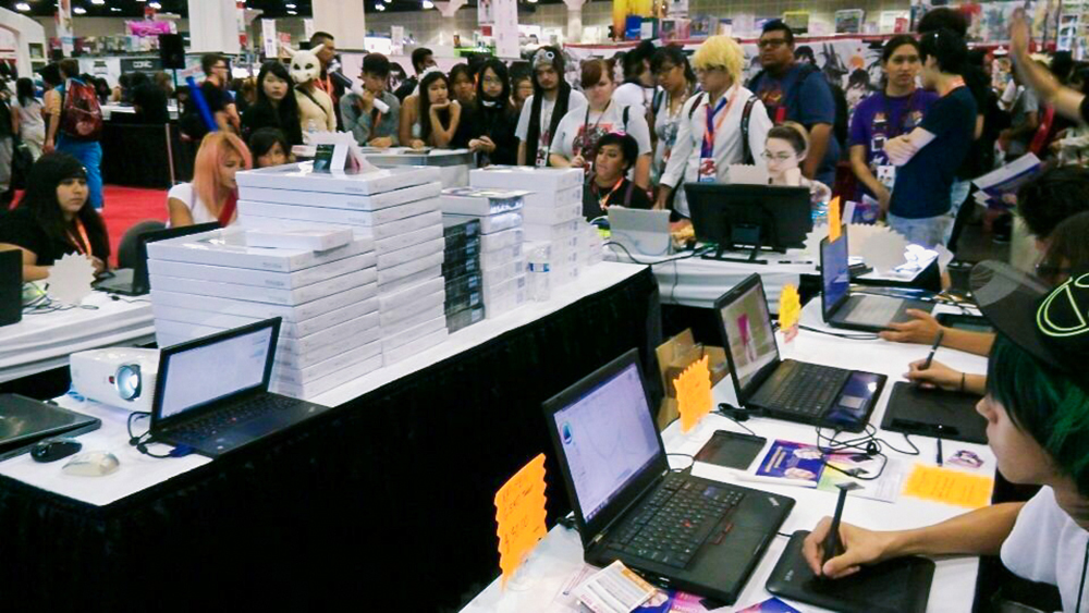 XPPen in Anime Expo 2019