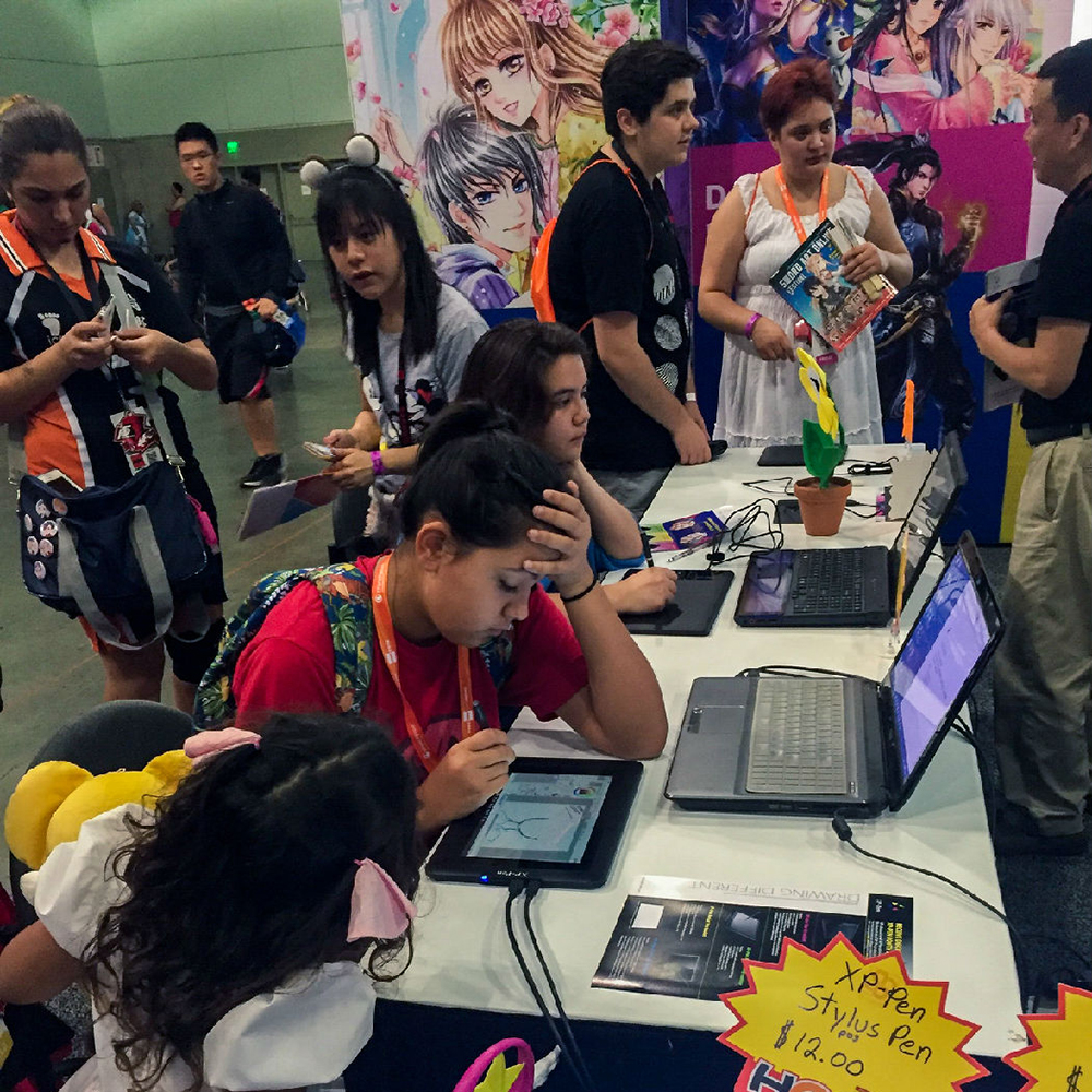 XPPen in Anime Expo 2019