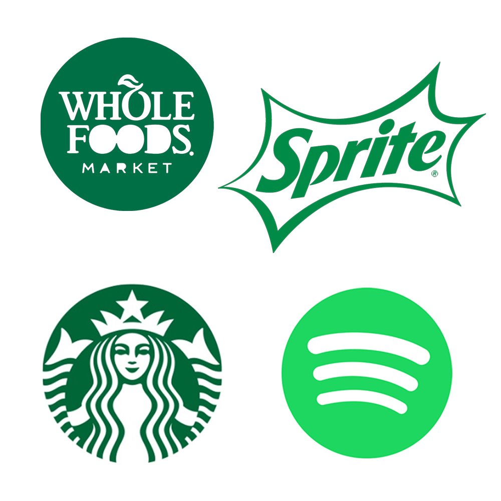 green logos