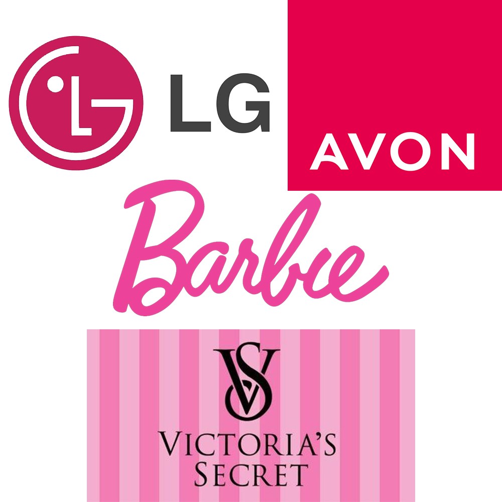 pink logos