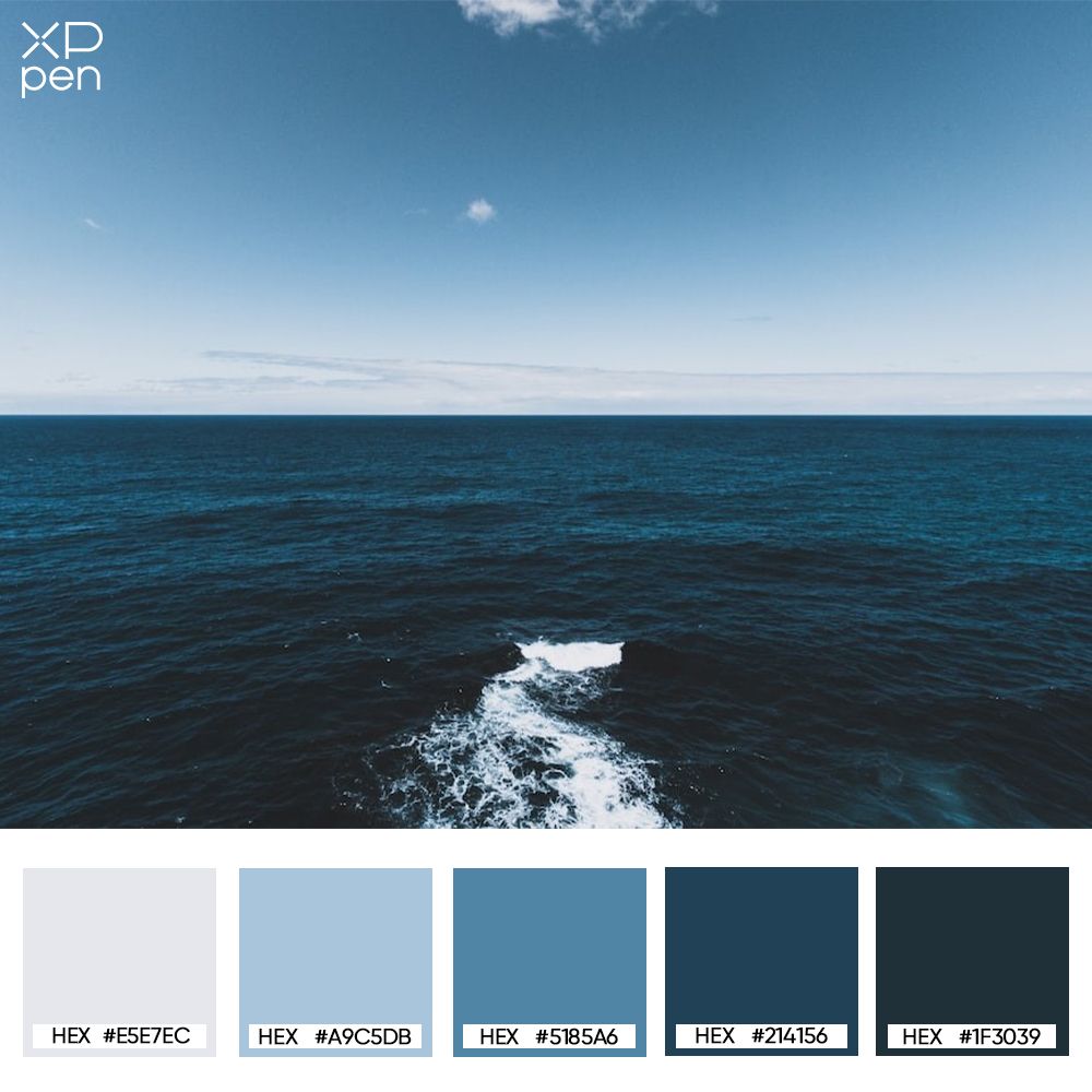 deep navy ocean palette deep navy ocean palette