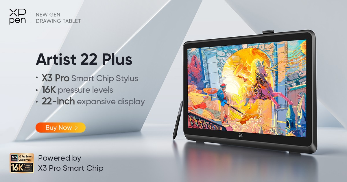 xppen artist 22 plus launch