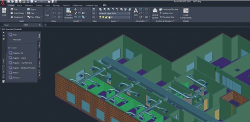 Autocad program for Architecture Design