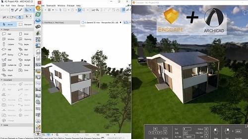 Enscape + ArchiCAD for architecture rendering Enscape + ArchiCAD for architecture rendering