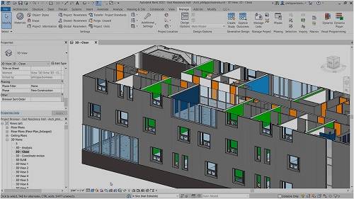 Revit program for Architecture Design