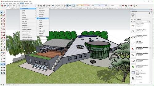 Sketchup  program for Architecture Design