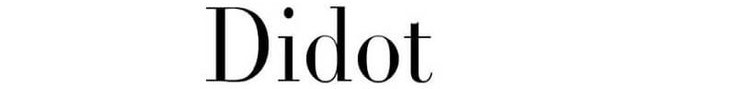 font didot