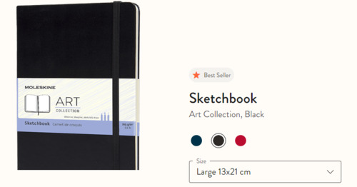 Moleskine Art Collection Sketchbook