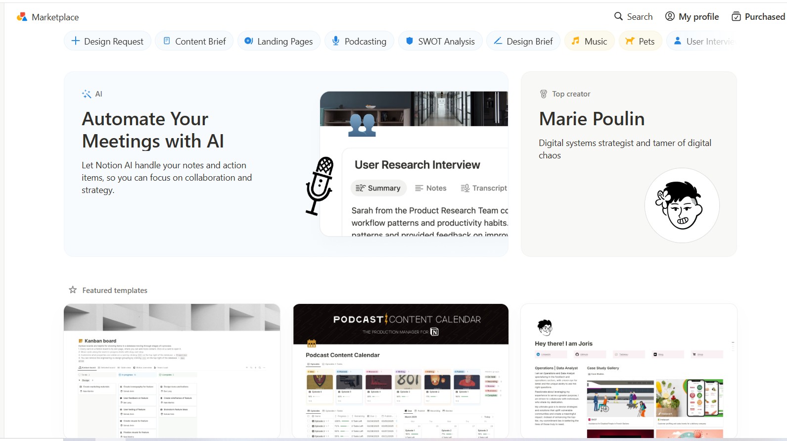 Notion Template