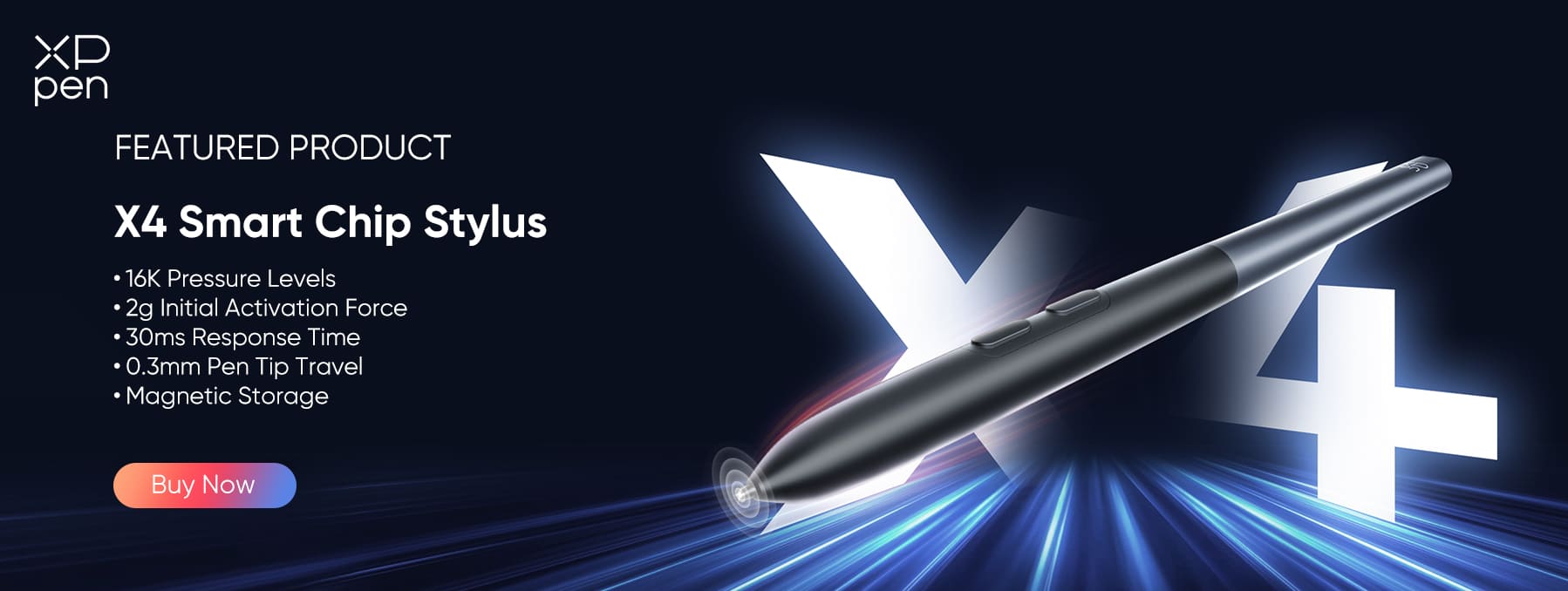 XPPen X4 Smart Chip Stylus