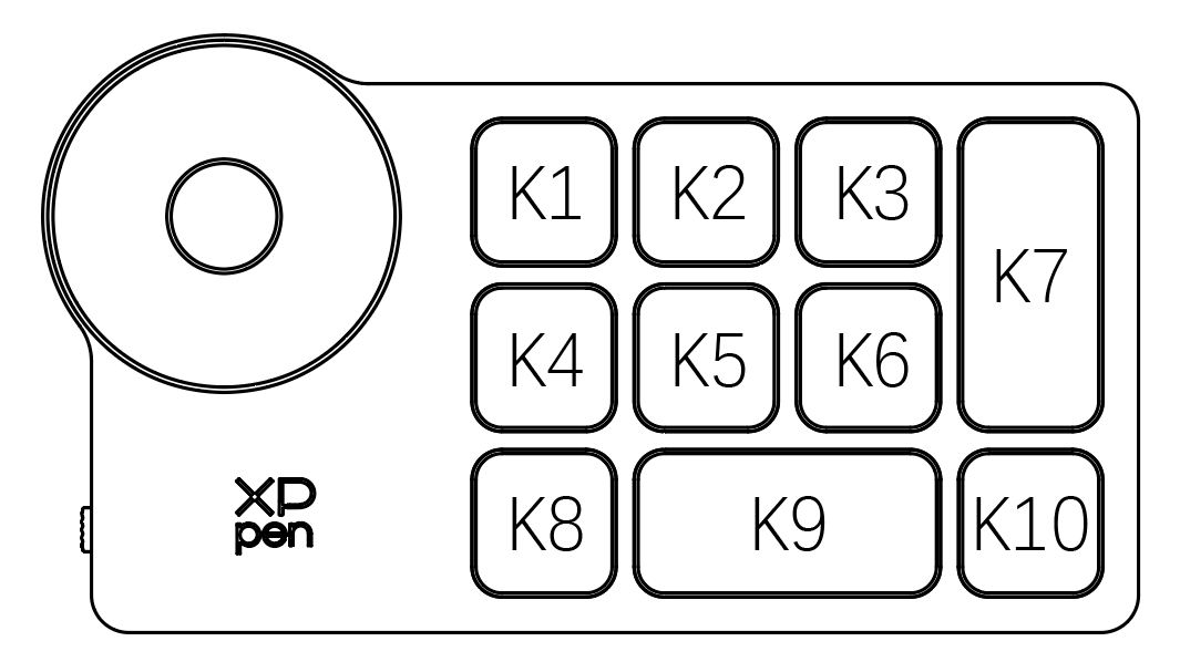 ACK05 Drawing Shortcut Remote