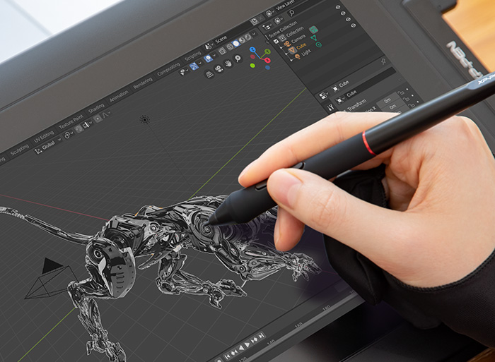 pen circle loading zbrush