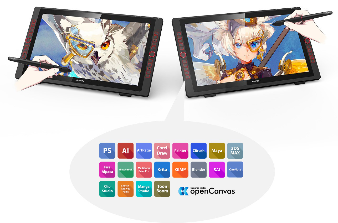 PC/タブレット ディスプレイ Artist 22R Pro Large Professional Drawing Tablet Monitor | XPPen
