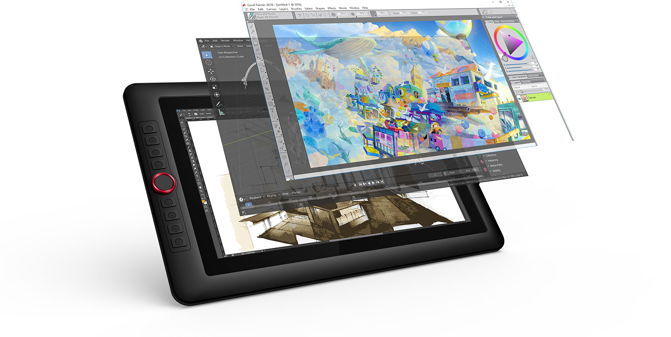 Artist 15.6 Pro Drawing Tablet with Screen for Beginners ...